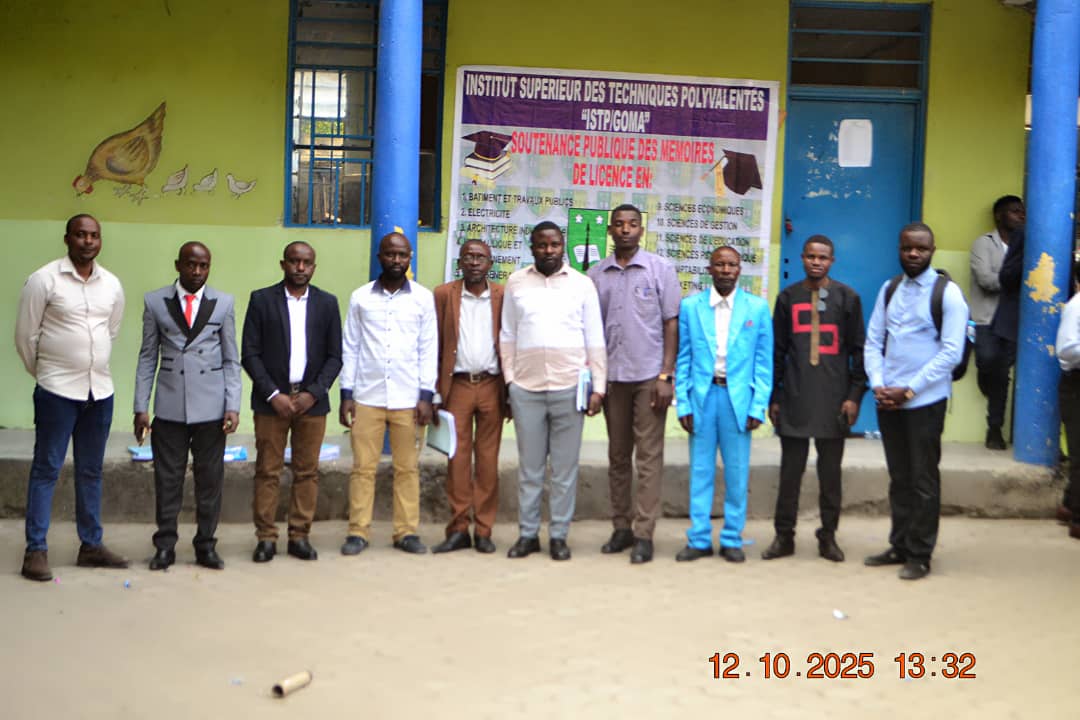 Nos Filières ISTP-GOMA